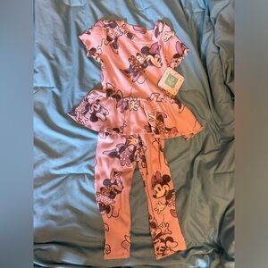 Disney Minnie Mouse Outfit NWT - 24 month